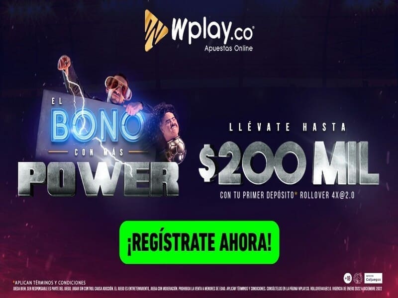 Bonos y promociones diponibles para apostar en Wplay